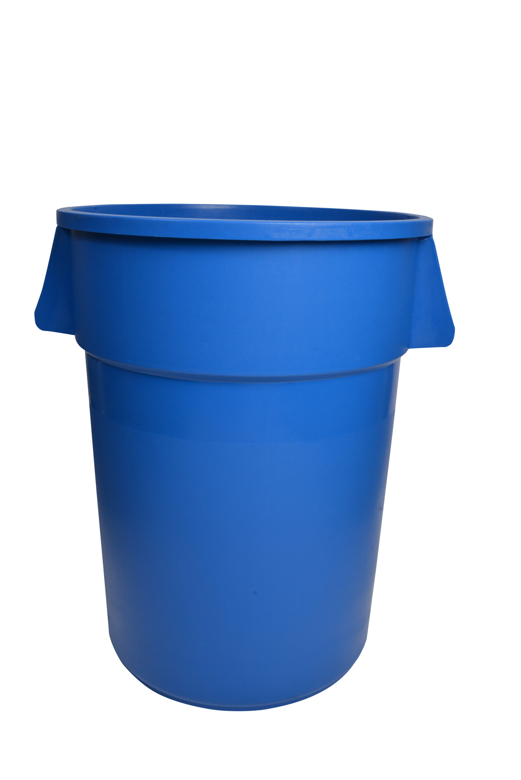 1044BL Blue Round Waste Garbage Can 44 Gallon-0