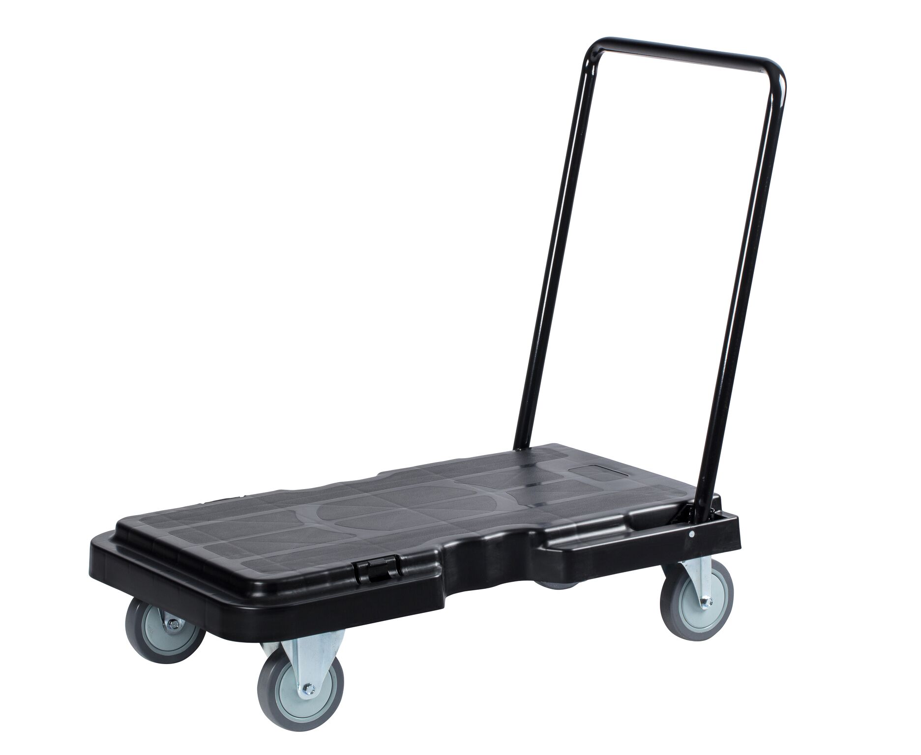 1059 Platform Truck Cart, Stock Picking & Put Away Cart, Black-0