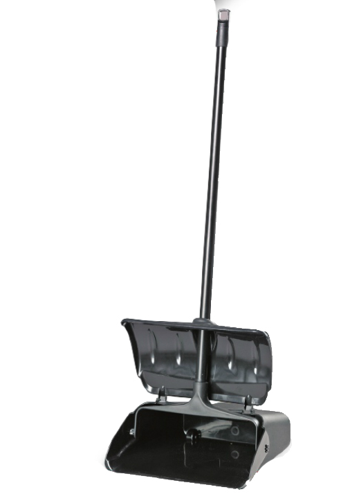 1088 Hooded Lobby Dust Pan with Wheels-0