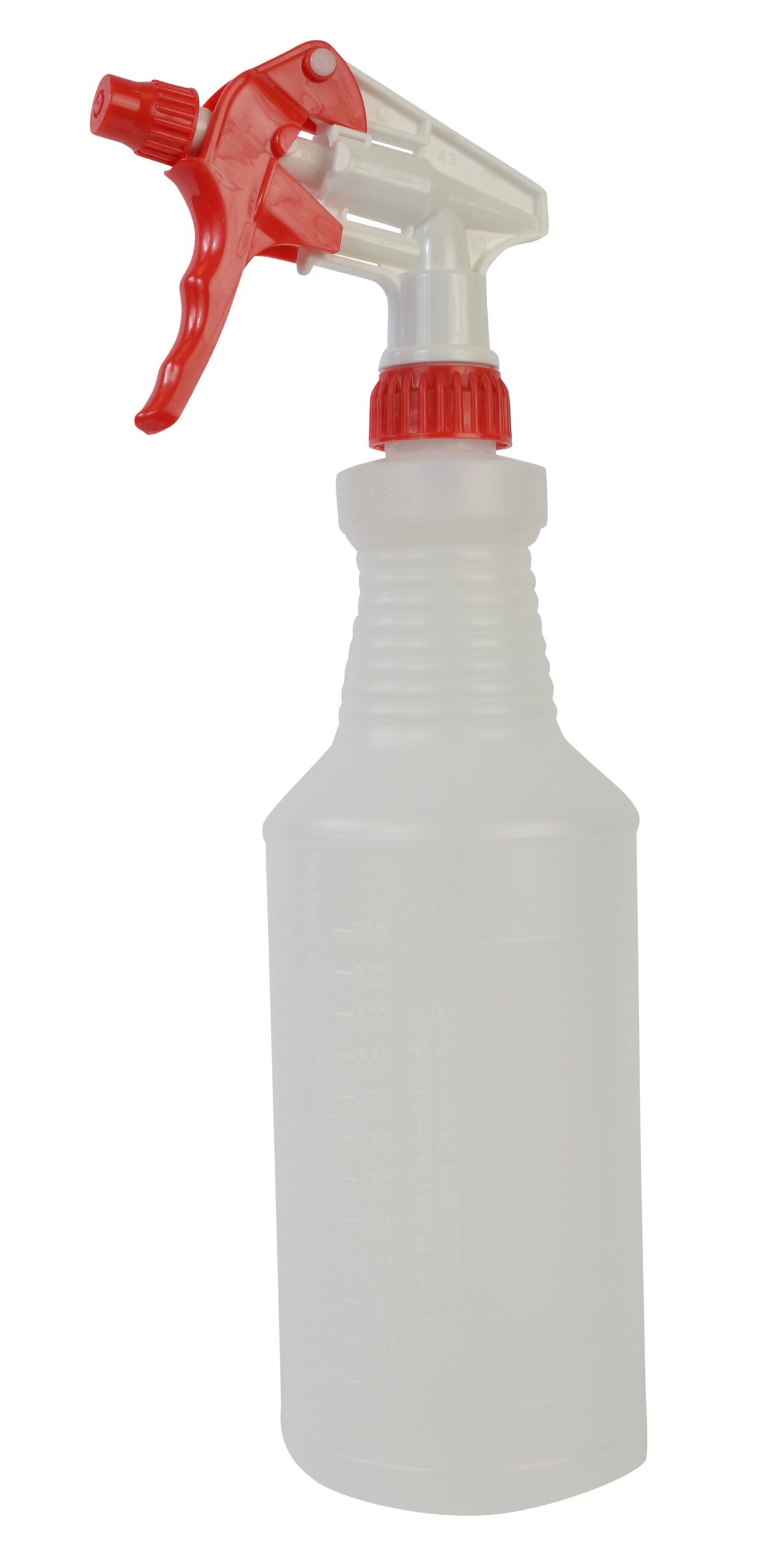 1103 Red Trigger Sprayer with 24 Ounce White Bottle-0