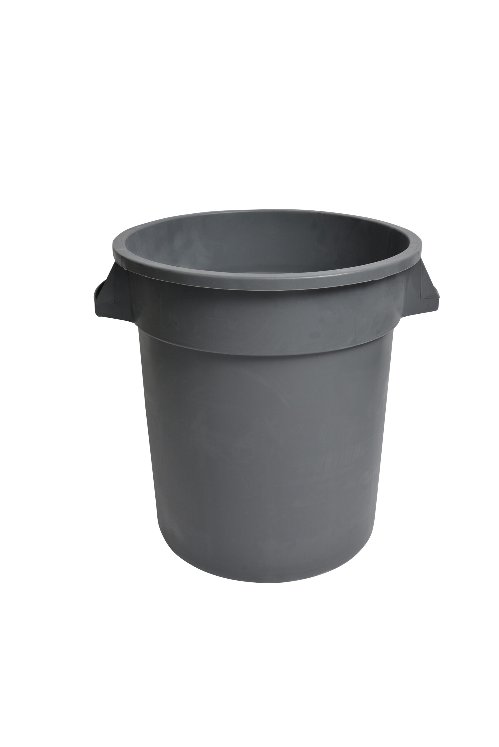 1110GY Grey Round Waste Garbage Can 10 Gallon-0