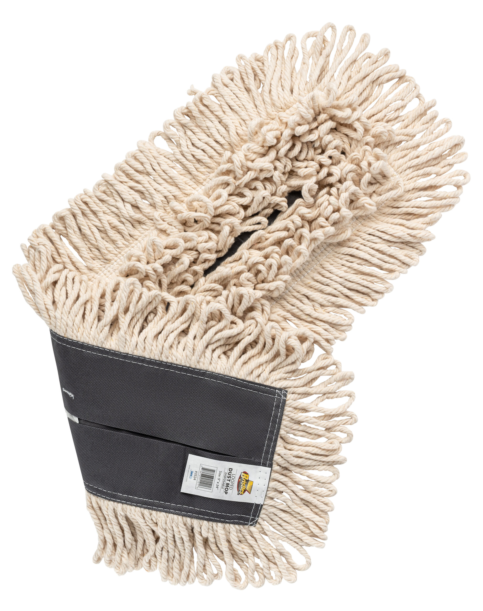 3524 5 Inch by 24 Inches Disposable Looped Dust Mop-0
