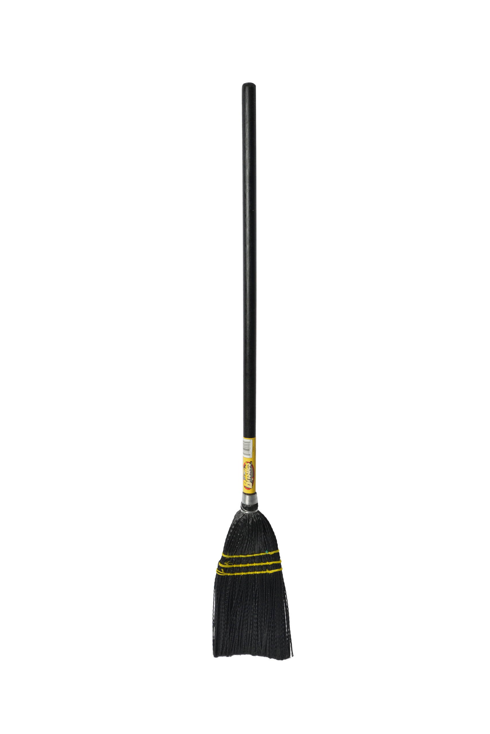 4052 Plastic Lobby Toy Broom with Wood Handle-0