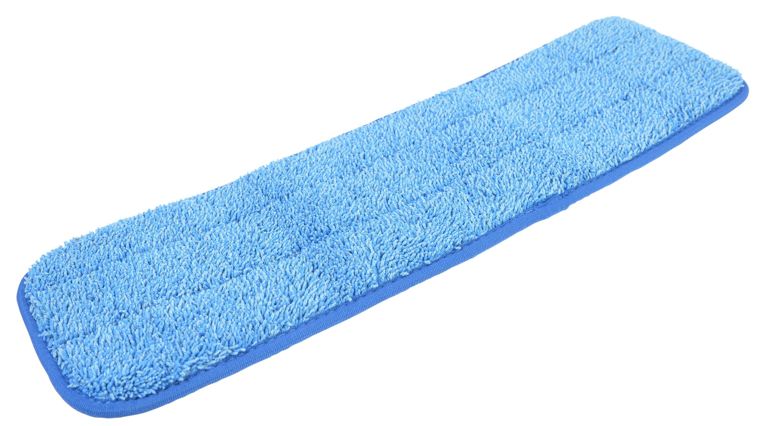 6118BL Blue Microfiber Looped Wet Mop Pads-0