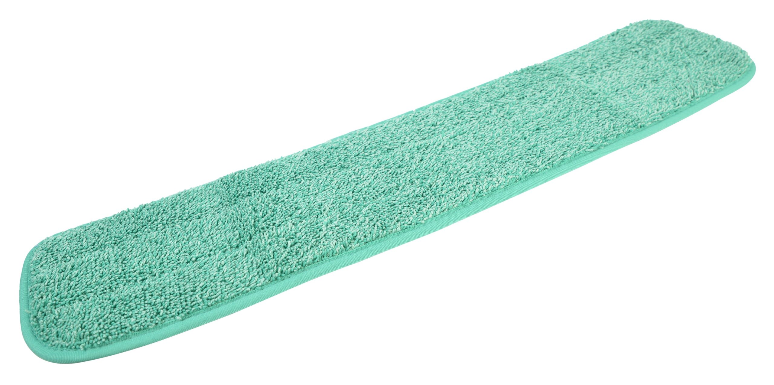 6124GR Green Microfiber Looped Wet Mop Pads-0