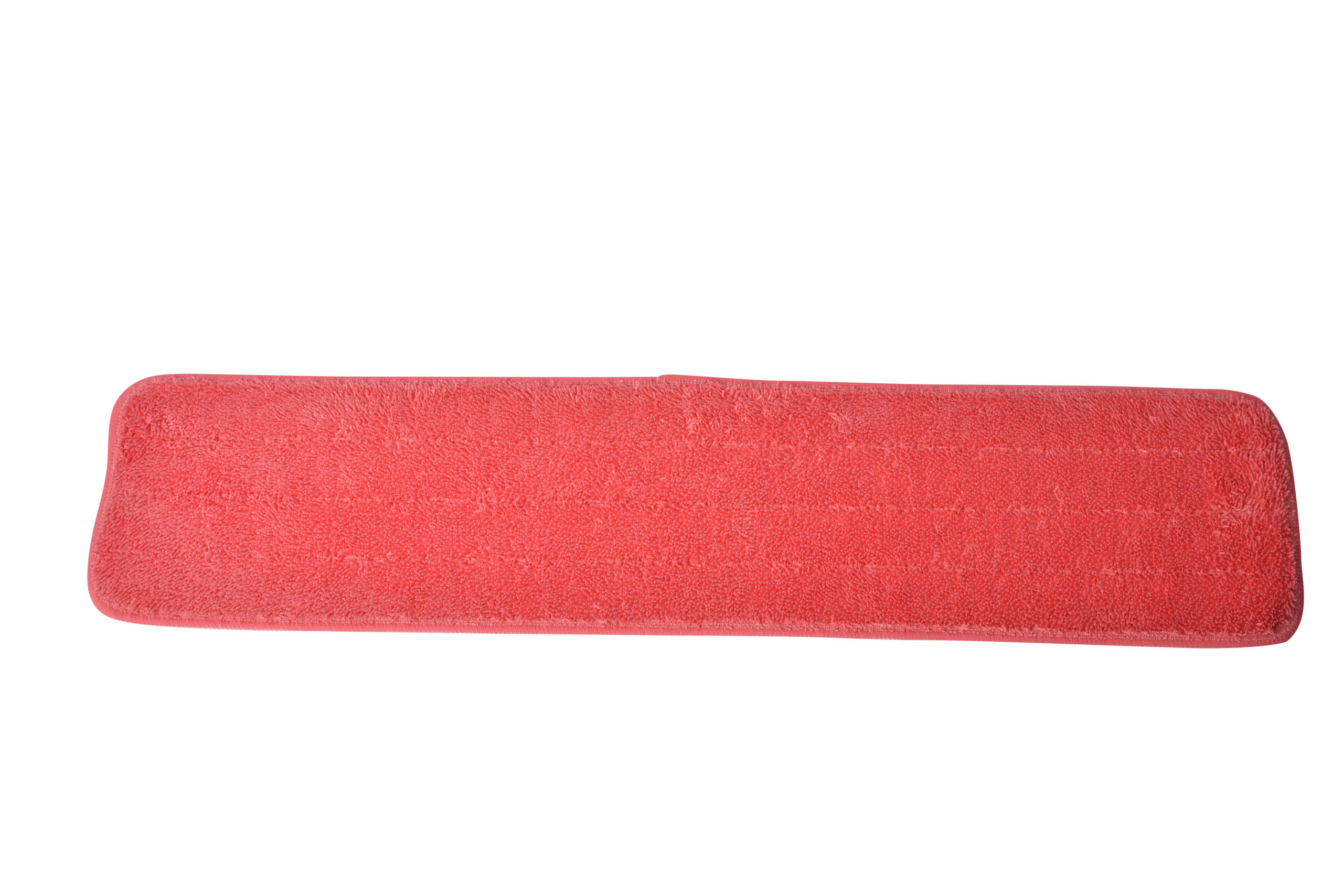 6124RD Red Microfiber Looped Wet Mop Pads-0