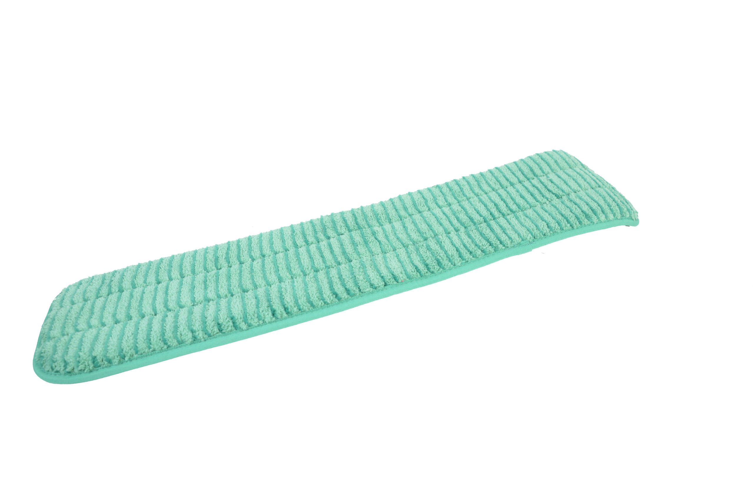 6218GR Green Microfiber Scrubbing Looped Wet Mop Pads-0