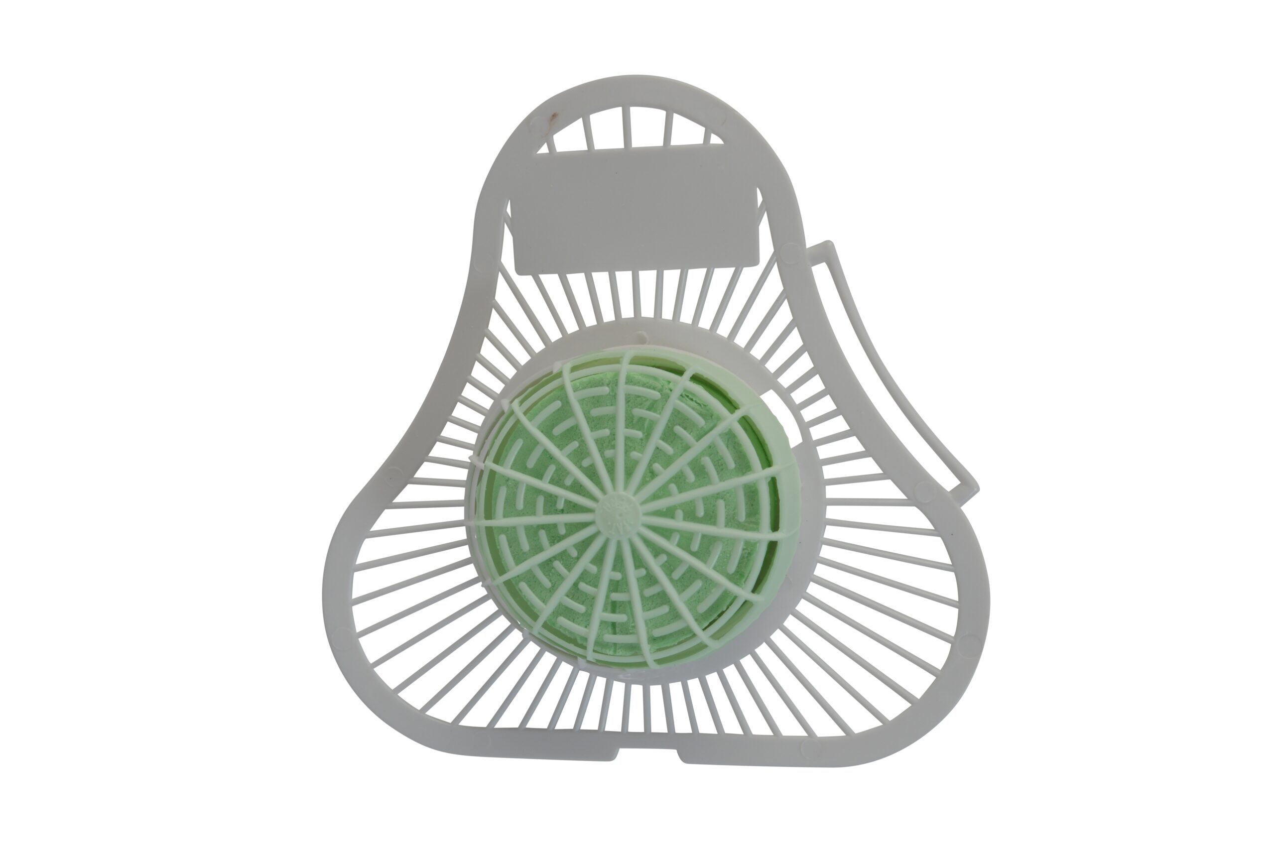 7003 Urinal Screen Green Apple Fragrance, Non Para Odor Block, Pack of 12 -0