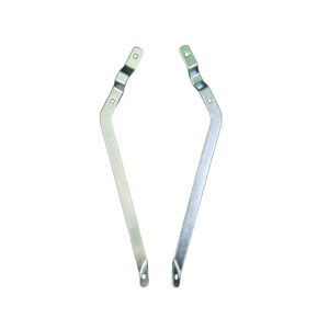 Push Broom Metal Handle Brace with Cross Bars
