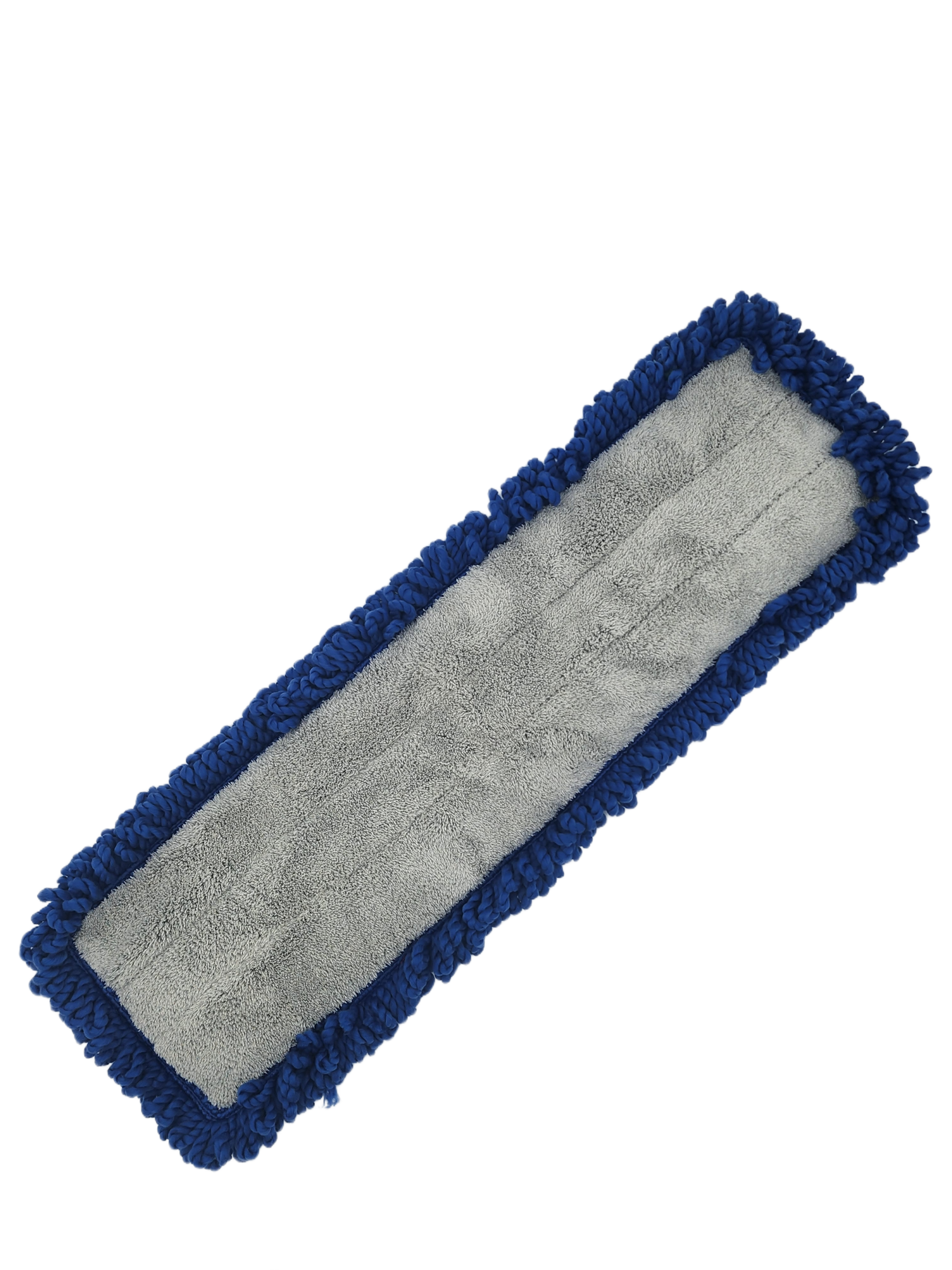 6424 5" by 24" Microfiber Fringed Dry Mop Pads with Canvas Backing-0