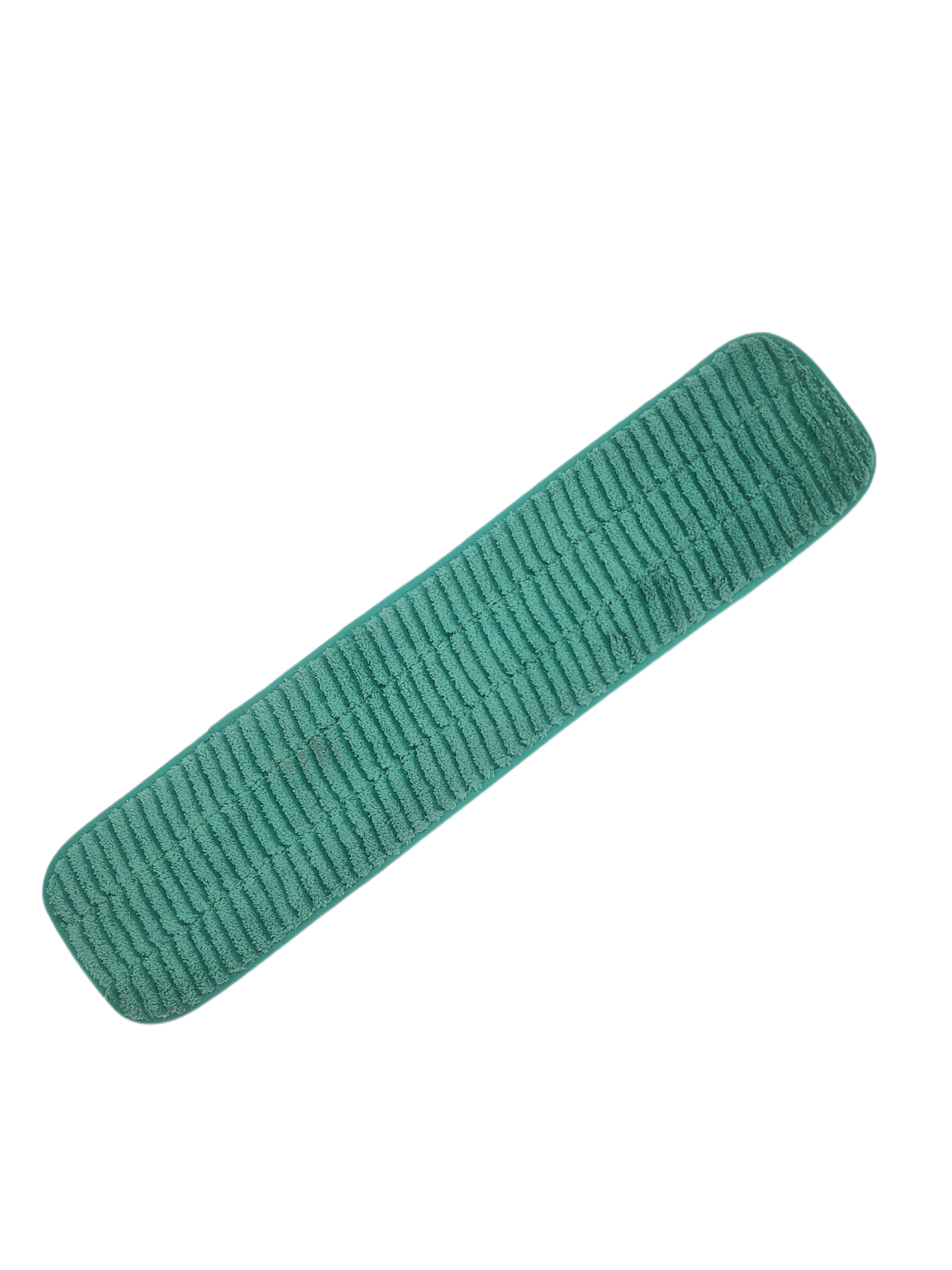 6224GR Green Microfiber Scrubbing Looped Wet Mop Pads-0