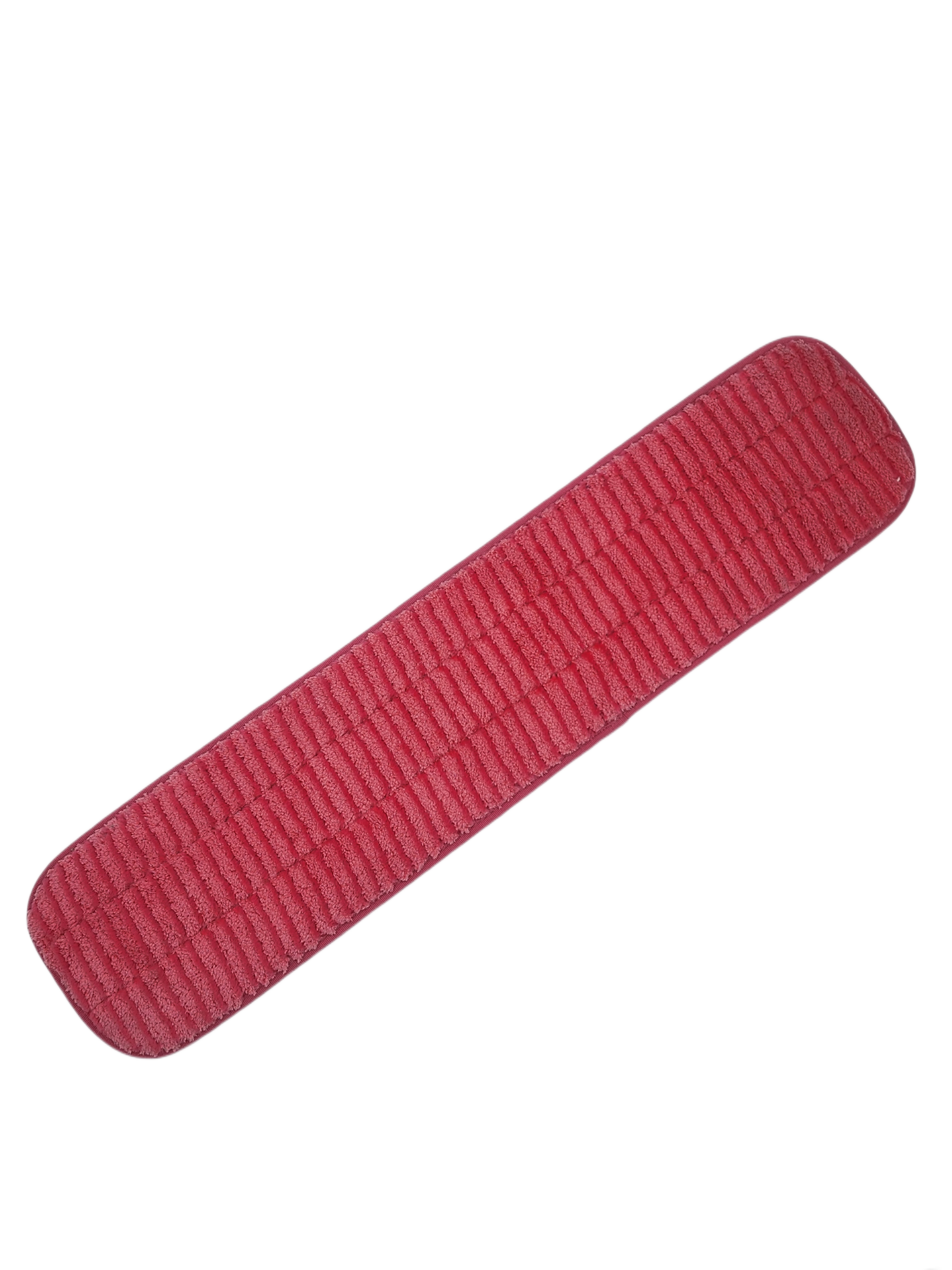 6224RD Red Microfiber Scrubbing Looped Wet Mop Pads-0