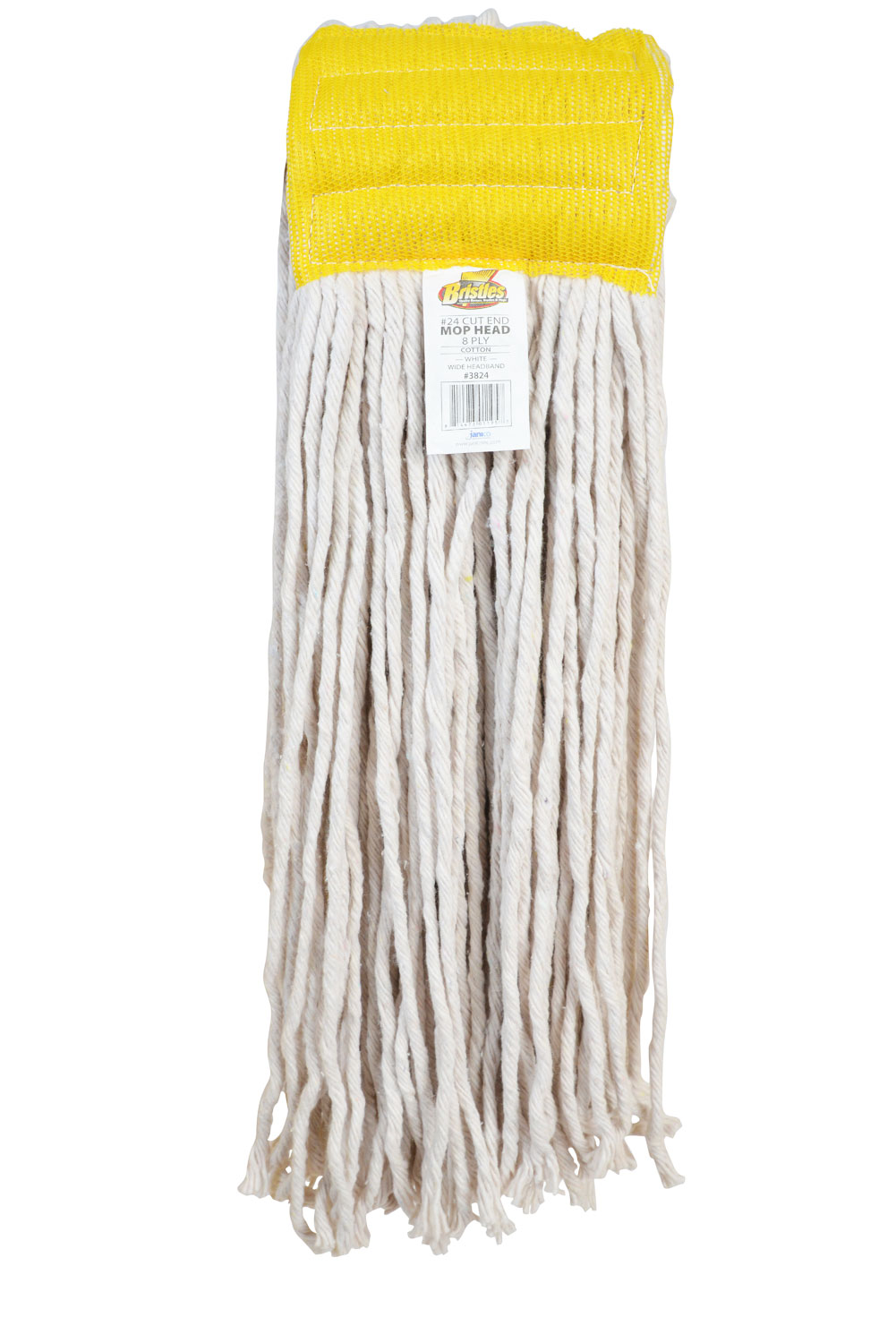 3824 24oz 8 Ply Wide Cotton Band Cut End Mop-0