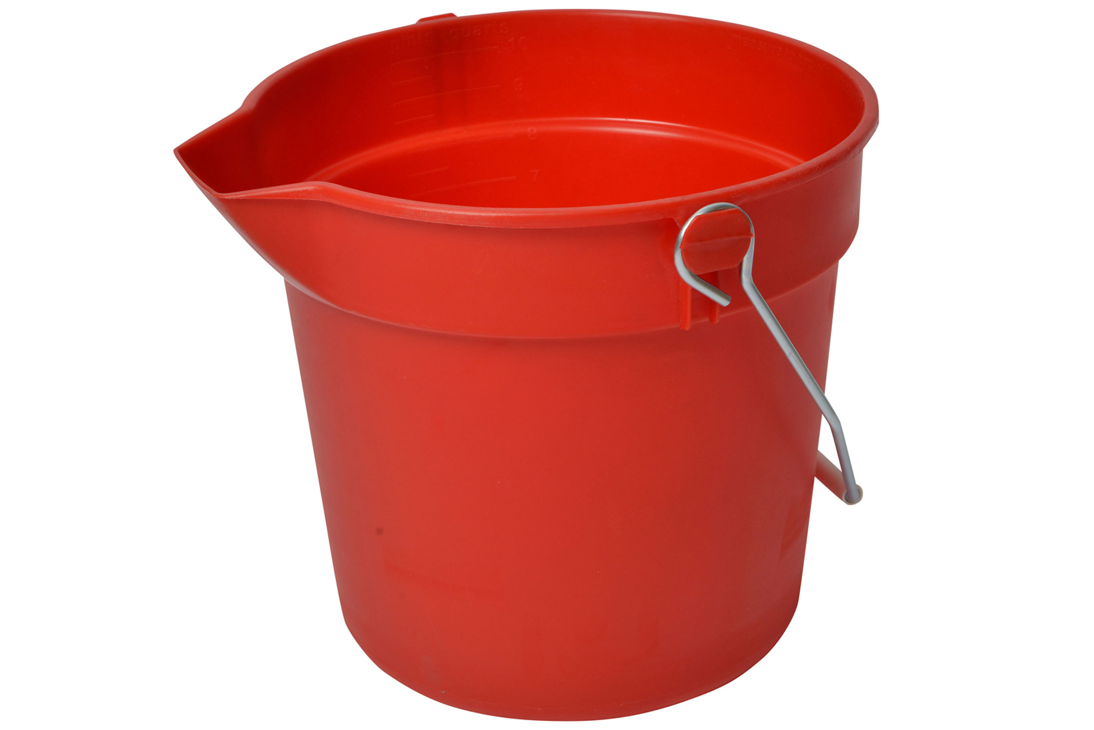 1210RD 10 Quart Pail Red-0