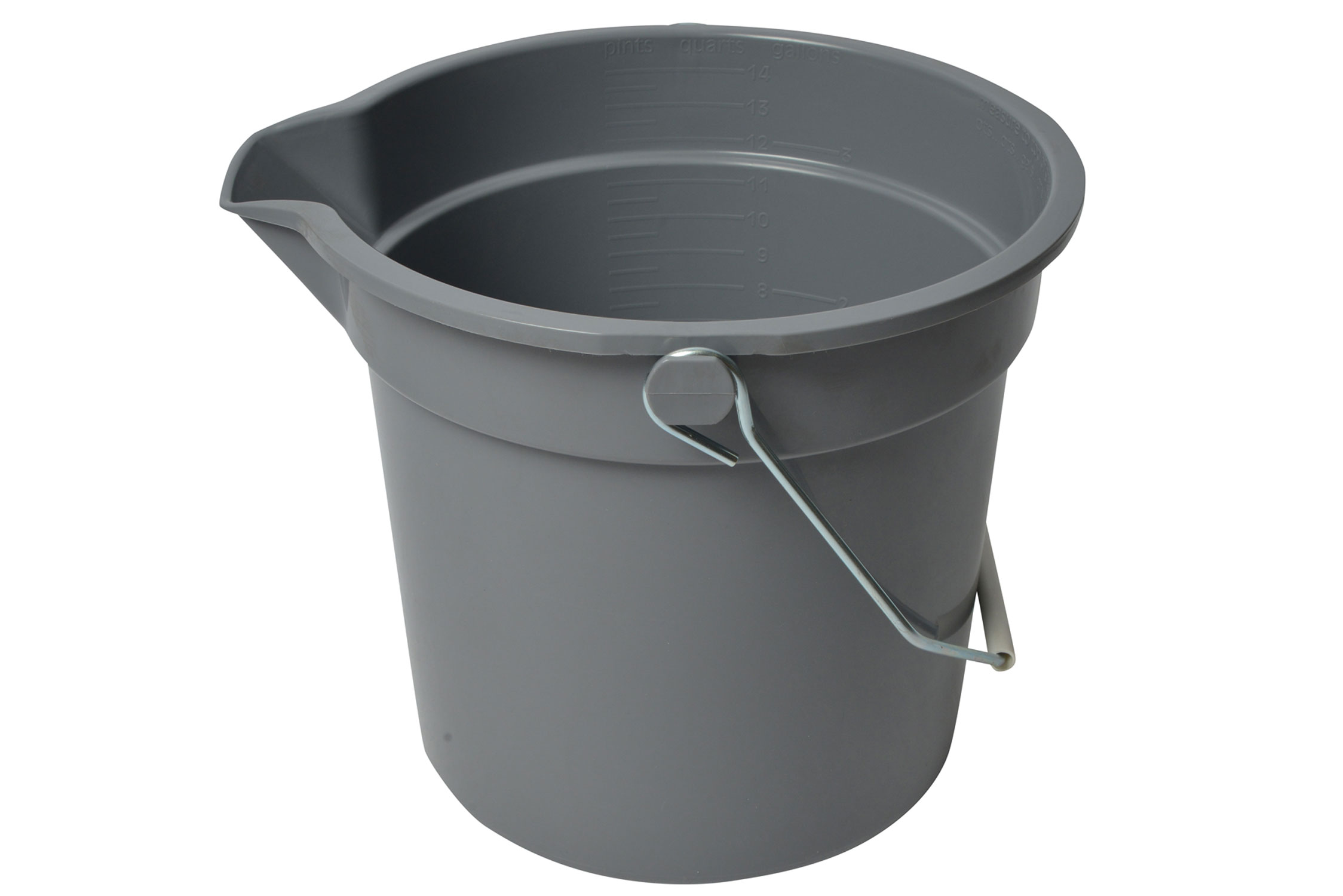 1214GY 14 Quart Pail Grey-0