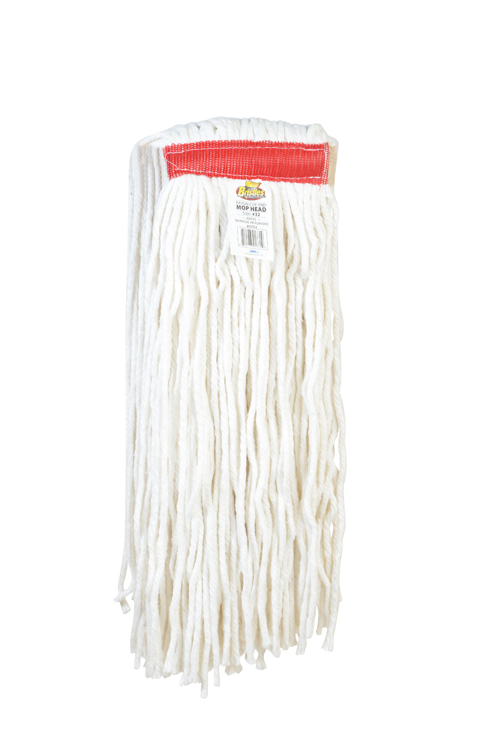 3753 32# Rayon 1 Inch Narrow Headband Cut End Mop Head-0