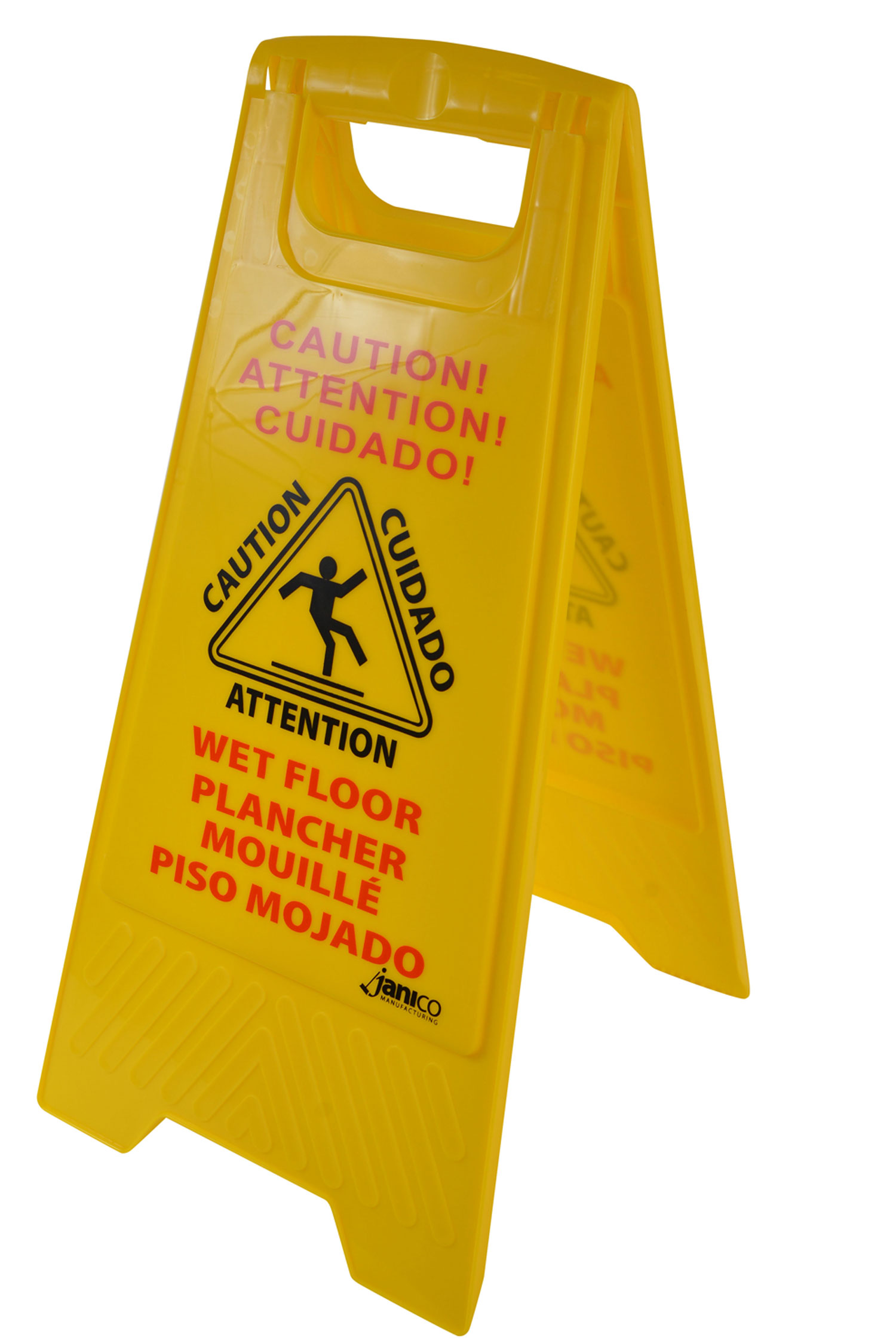 1073 Multi Lingual Wet Floor Sign-0