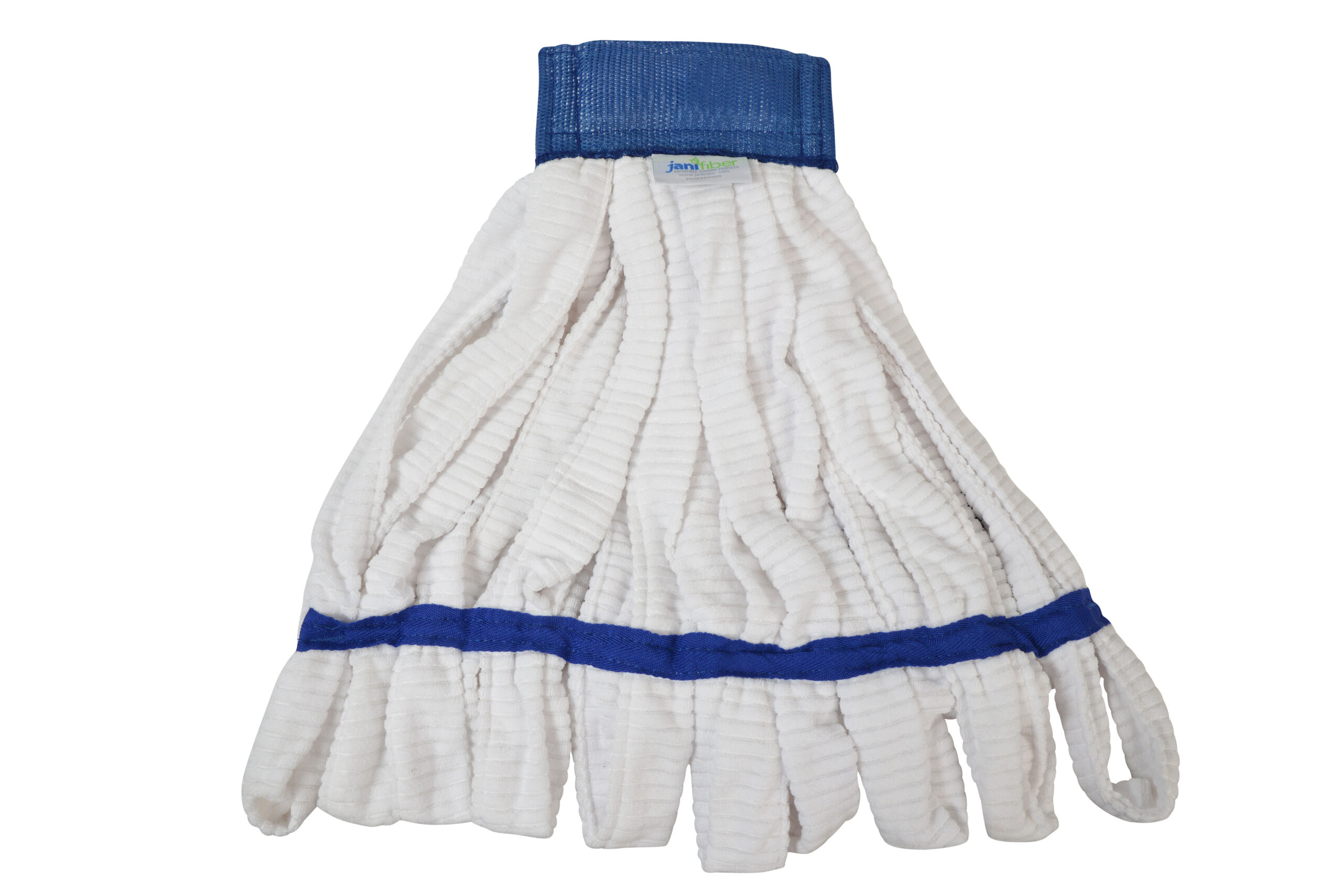 6041WH Medium White Microfiber Tube Mop-0