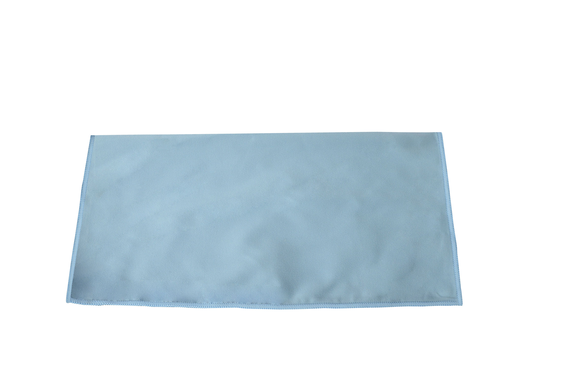 6004BL Microfiber Glass Cleaning Cloth 16"x16" Blue-0