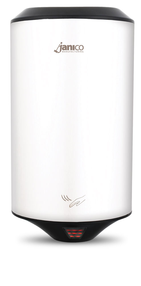 8411WH White Automatic Hand Dryer-0