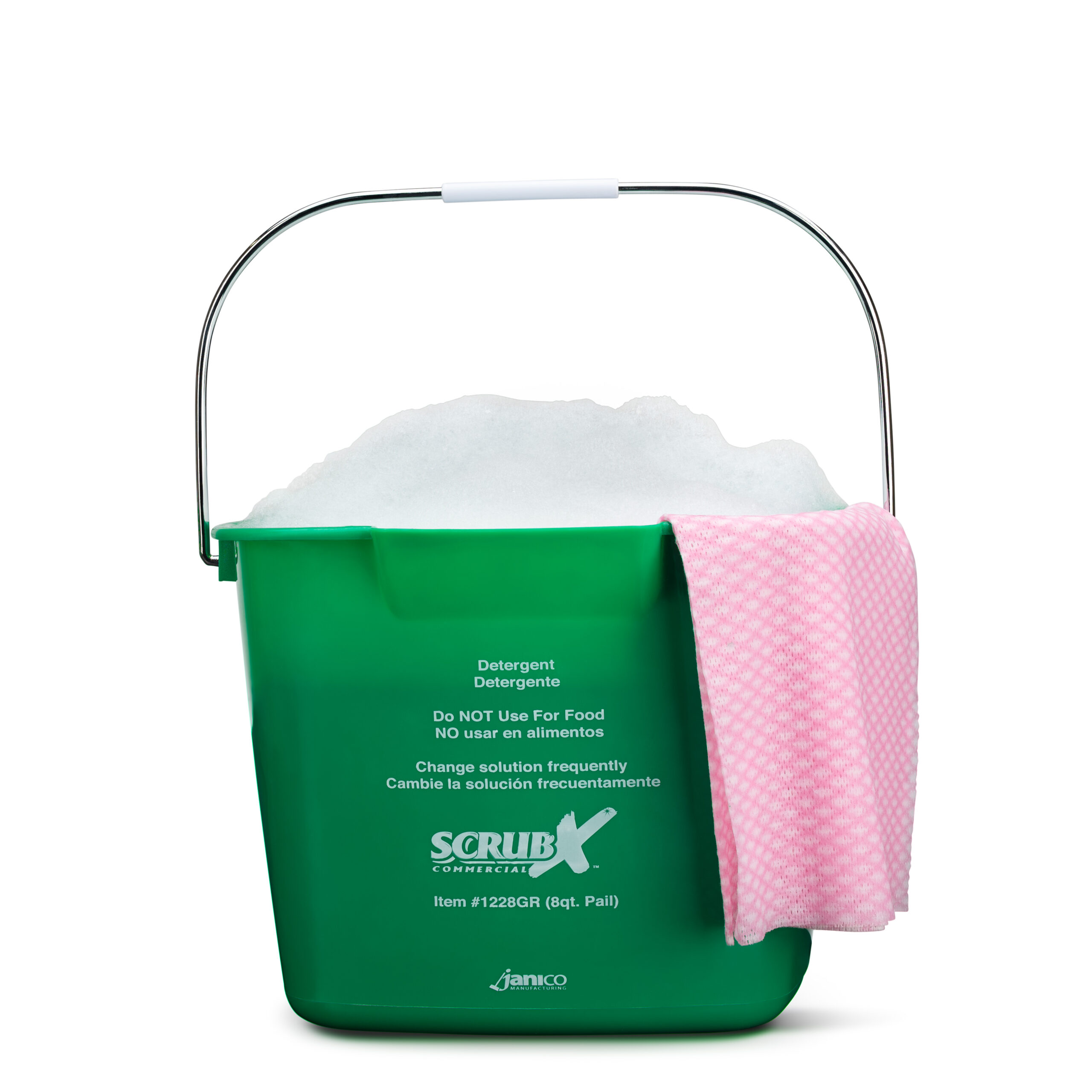 5101 Food Service Towel - Pink/White Diamond-0