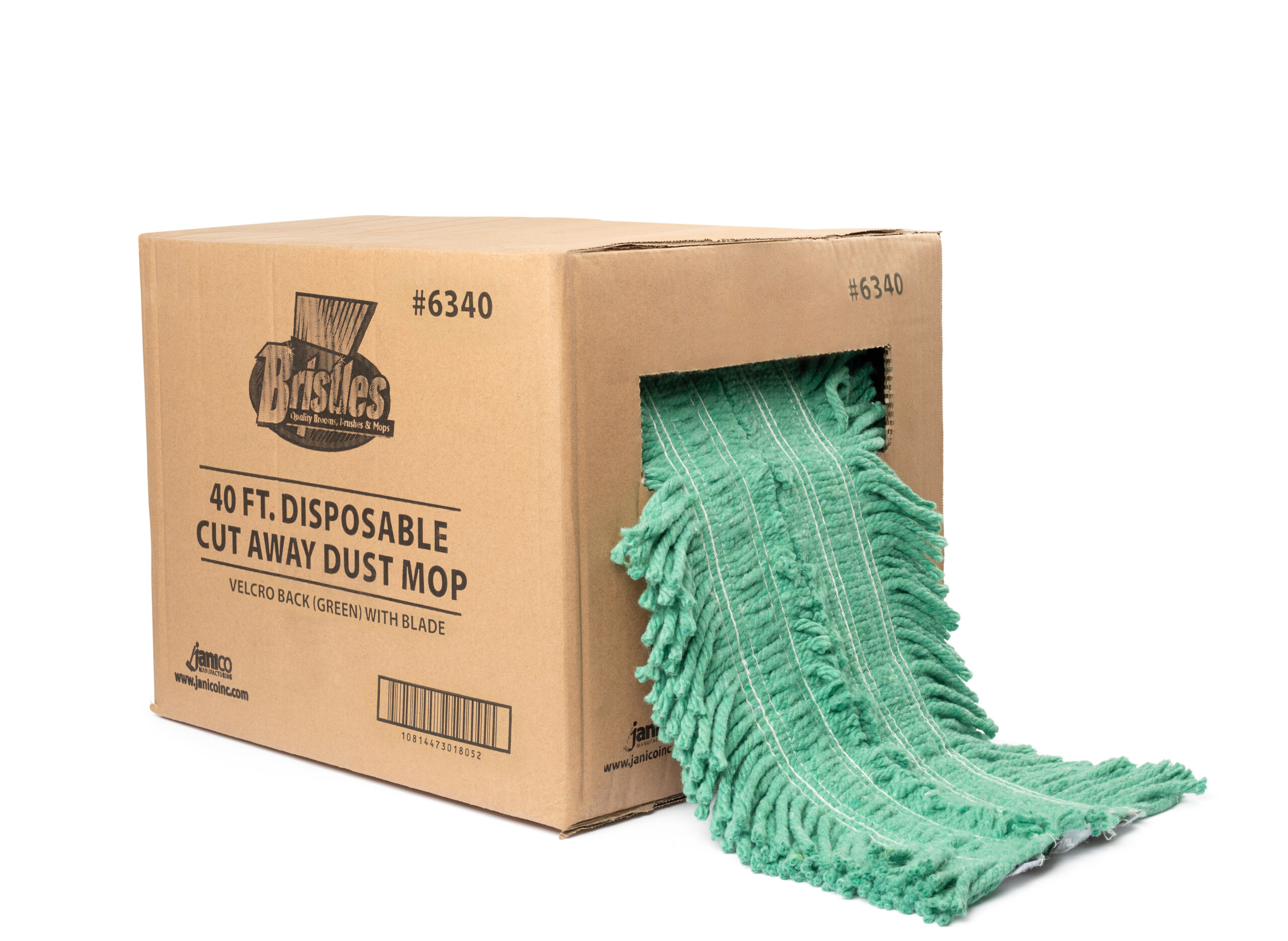 6340 - 40- Ft. Disposable Cut Away Dust Mop-0