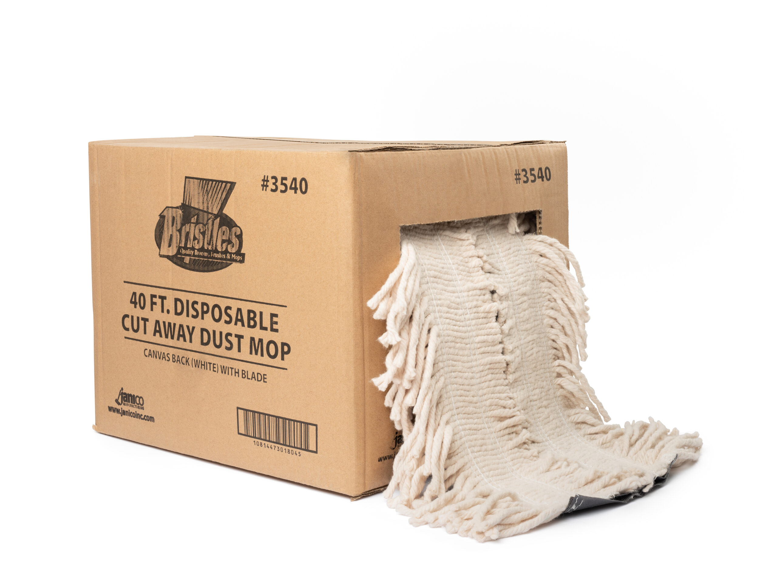 3540 - 40- Ft. Disposable Cut Away Dust Mop-0