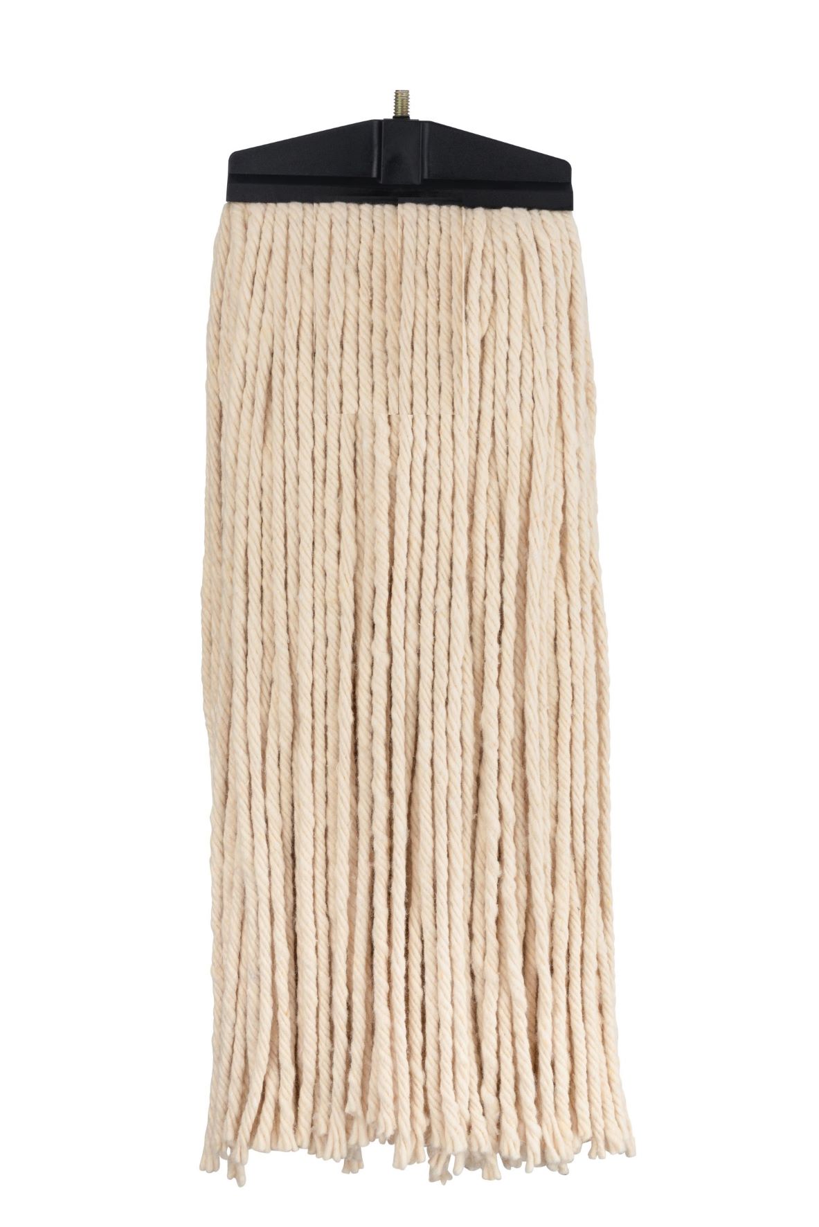 3609 - 32oz Cotton Cut End Screw Mop W/ Plastic Cover (Packed 12)-0