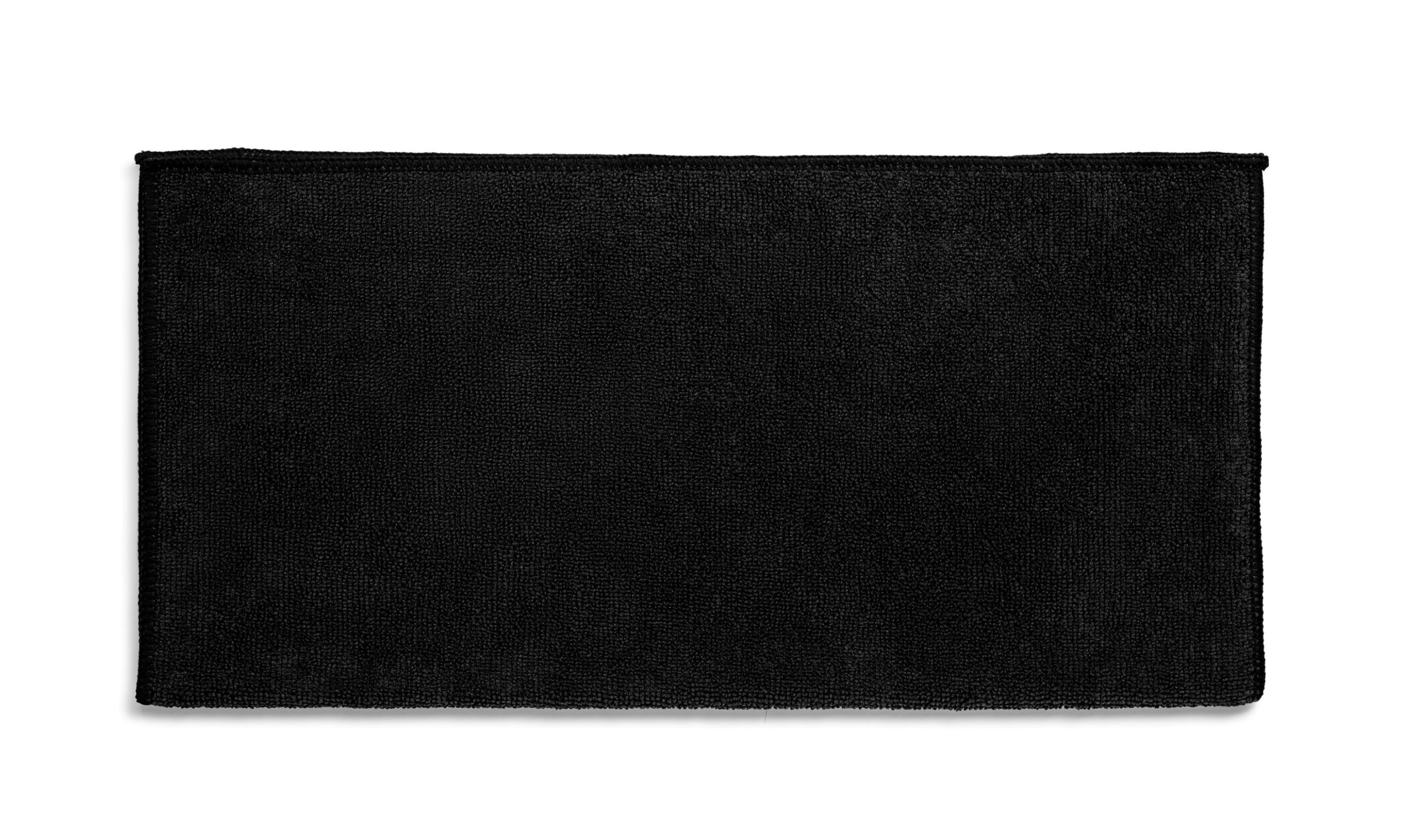 6002BK - Premium Microfiber Terry Cloth (Black) 16"x16" (Packed 24)-0