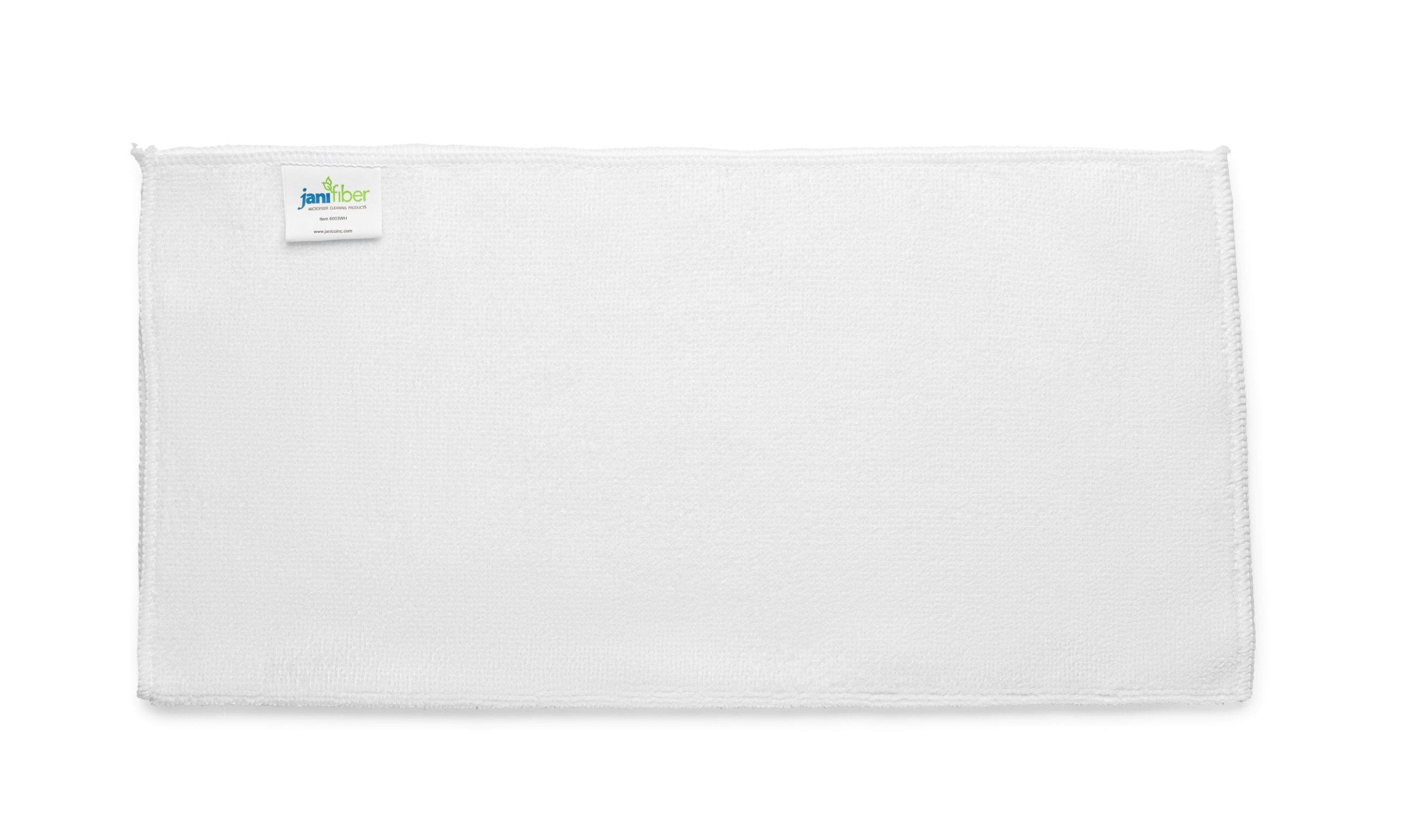 6003WH - Standard Microfiber Terry Cloth (White) 16''x16'' (Packed 24)-0