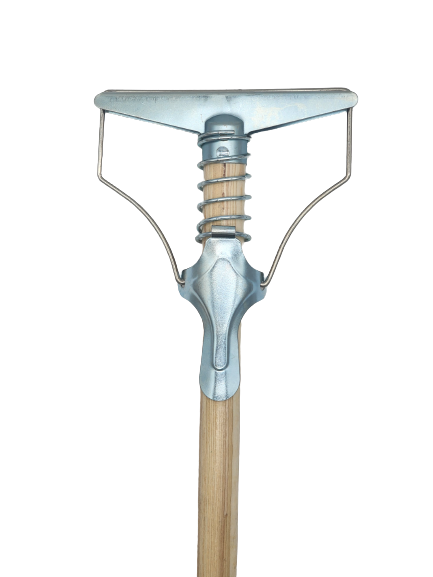 3307 - Spring-Loaded Wood Mop Handle-0
