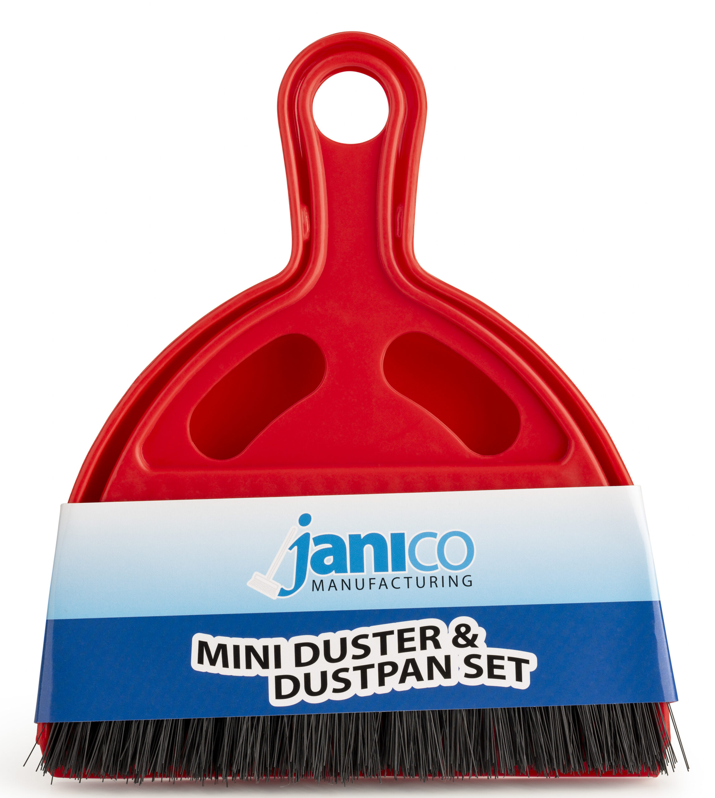 #1183 - Mini Duster & Dustpan Set Red -0