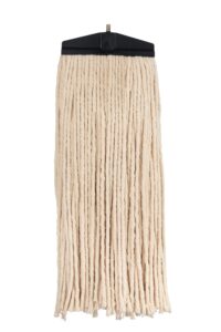 20oz Cotton Cut End Screw Mop W/ Plastic Cover (Packed 12)